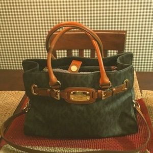 Michael Kors Monogram Hamilton Bag